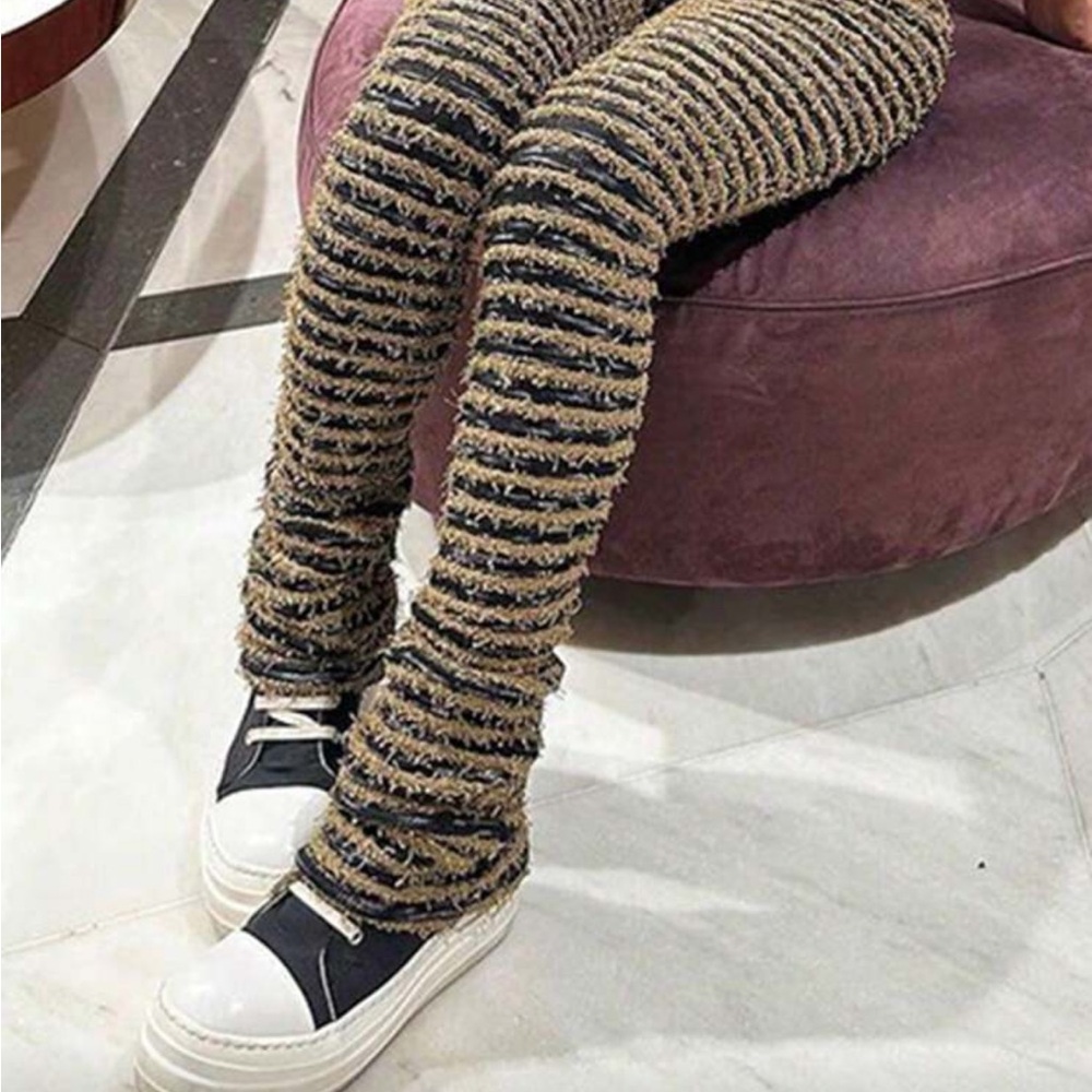 Striped Knit pants